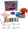 Color Clay playset with tools and packaging on a white background