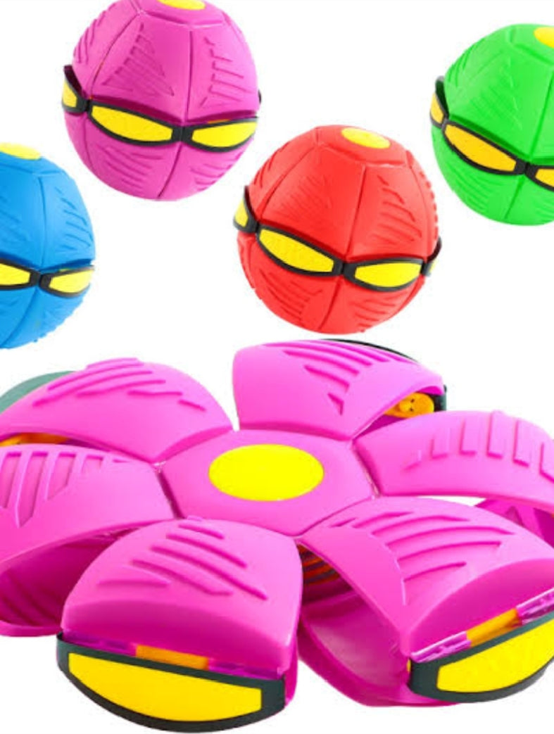 UFO Magic Ball – 2-in-1 Transforming Flat Disc to Ball Toy