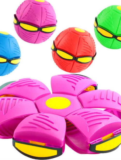 UFO Magic Ball – 2-in-1 Transforming Flat Disc to Ball Toy
