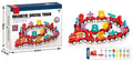 31-Piece Magnetic Digital Train – Educational Math & Counting Set