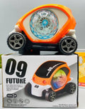 Future 09 Omni-Directional Disco Stunt Car with LED Projection