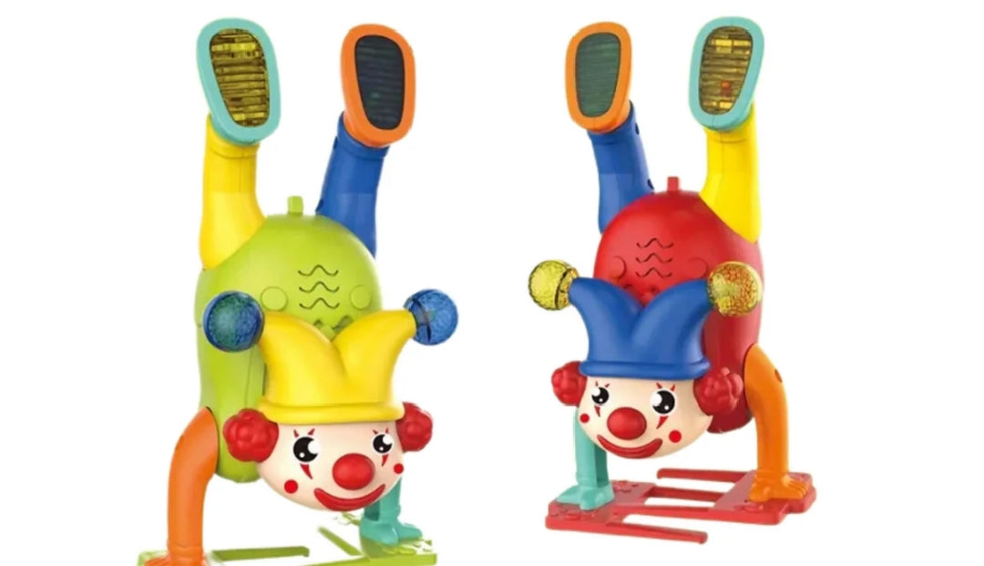 Tumbling Acrobat Clown Interactive Performance Toy