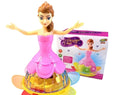 360° Rotating Musical Dancing Princess Toy with LED Light Projection